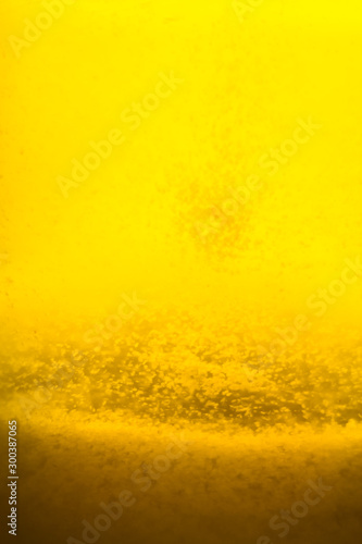 vertical banner with yellow honey 