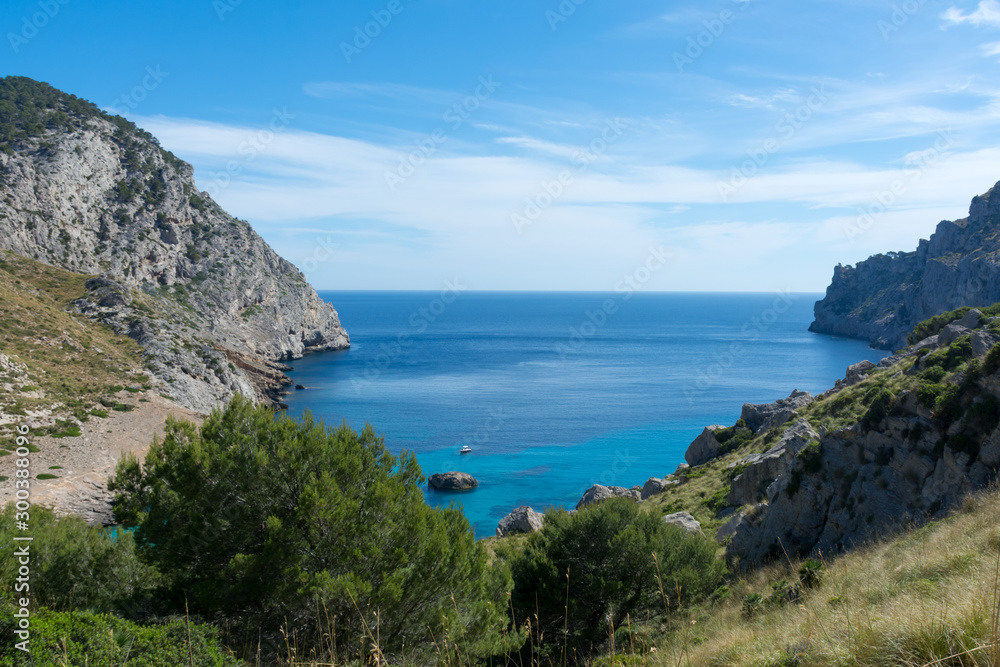 Cala Figuera Bay on the island of Mallorca