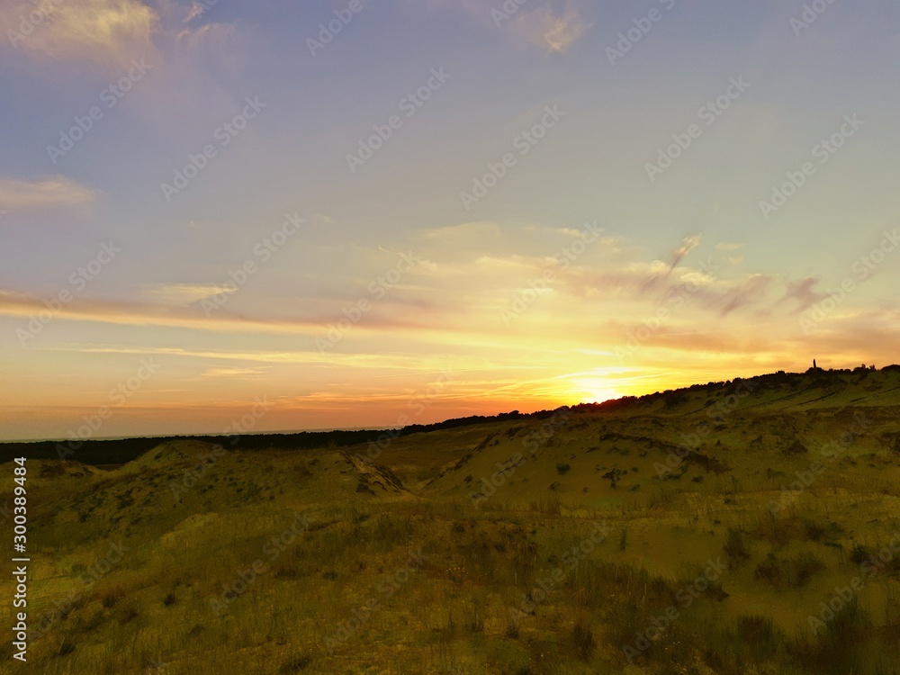 Obraz premium Lovely dunes of Nida. Lithuania