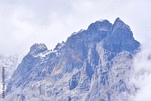 Breathtaking View of Jade Dragon Snow Mountain © panithi33