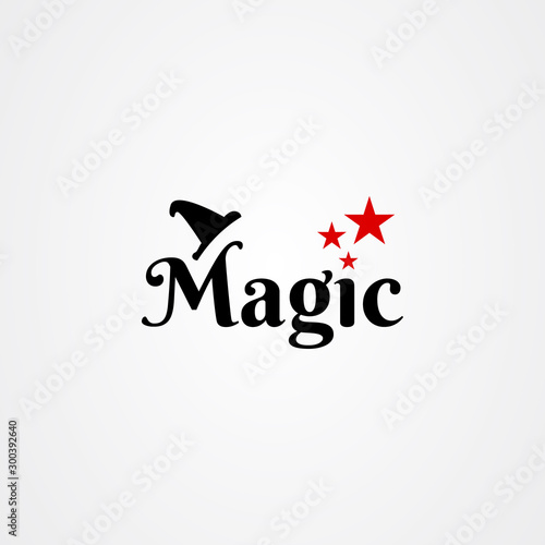 Magic icon logo vector illustration