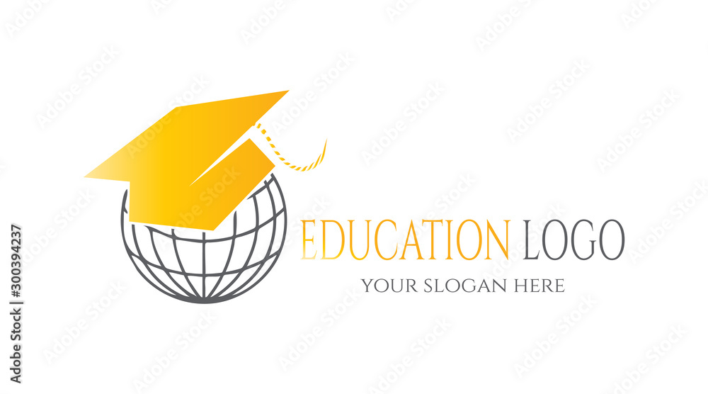 Children's educational logos or icons, a symbol of a child achieving dreams Children's educational logos or icons, a symbol of a child achieving dreams