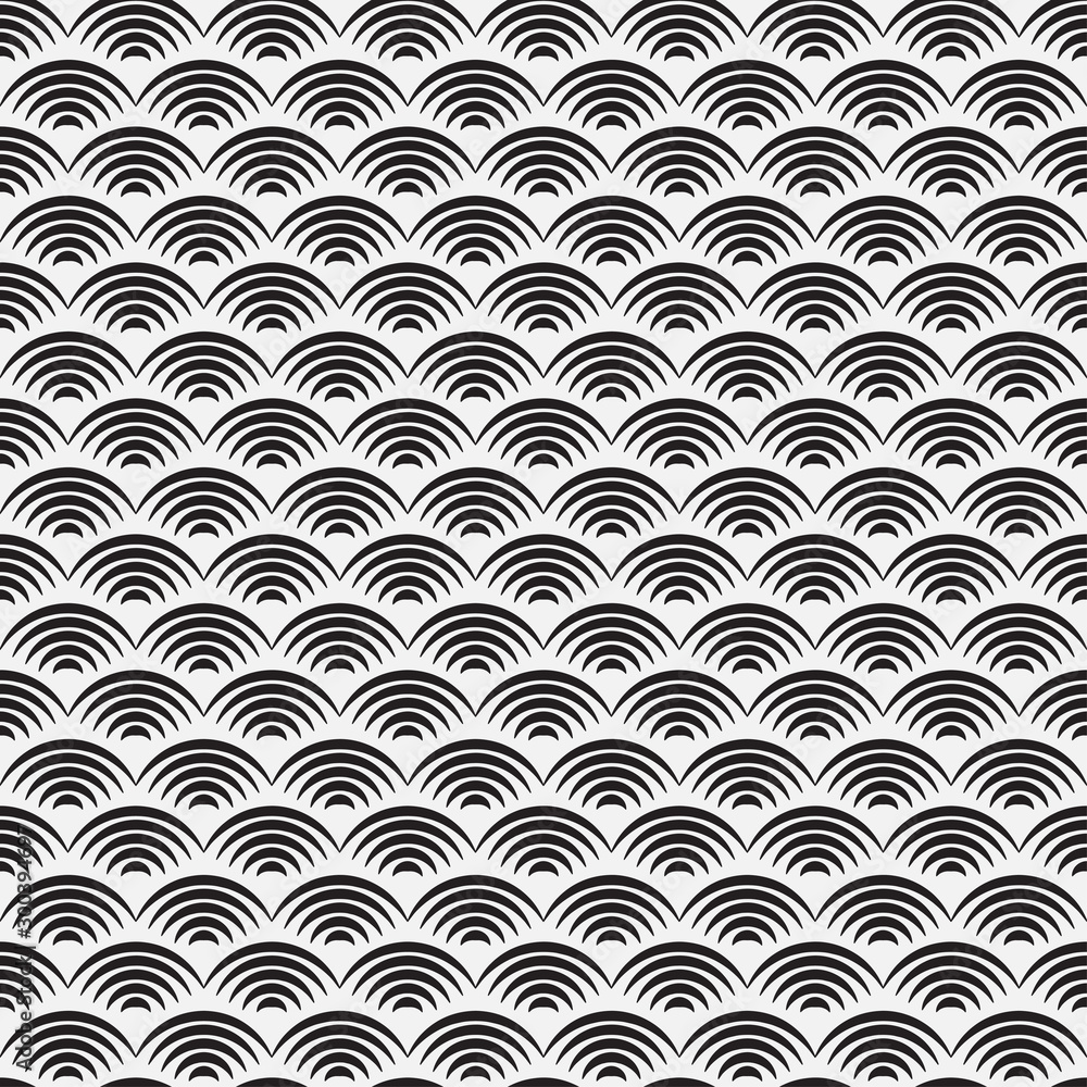 Seamless vector pattern in eastern style. Seamless vector pattern in eastern style.