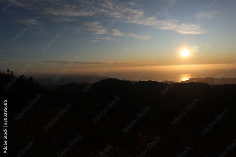 大台ケ原 日出ヶ岳からの雲海 大台ケ原 日出ヶ岳からの雲海