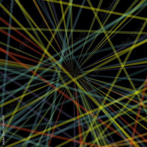 Colorful Lines Random Distribution Computational Generative Art background illustration
