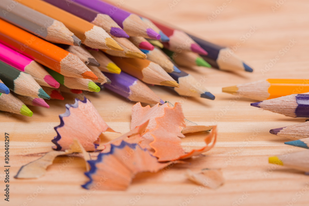 colorful pencils