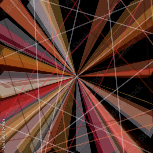 Colorful Lines Random Distribution Computational Generative Art background illustration