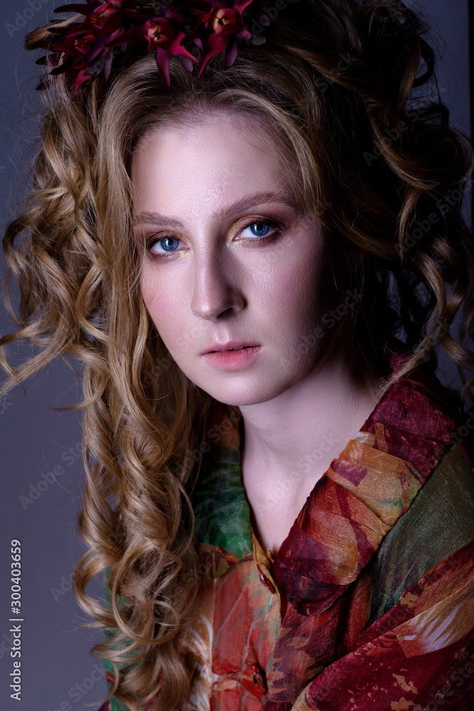 Fototapeta premium Portrait of a beautiful women.