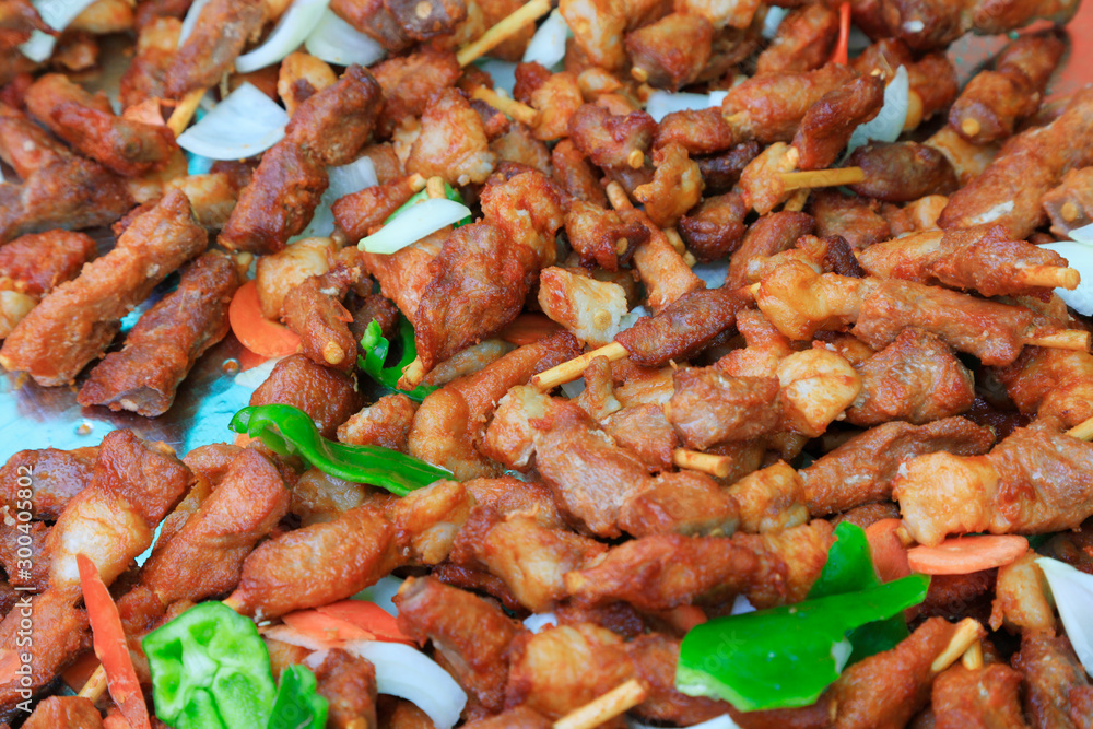 Chinese snack mutton Chinese snack mutton