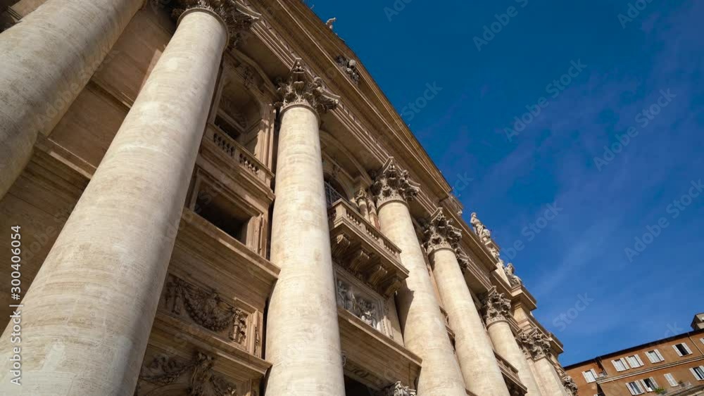 St. Mark's Square Peter. View from the Basilica. Vatican St. Mark's Square Peter. View from the Basilica. Vatican