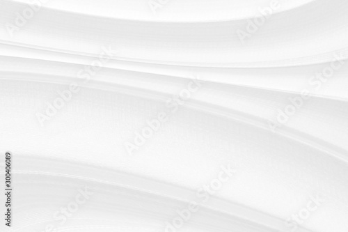 soft fabric abstract curve decorative white background