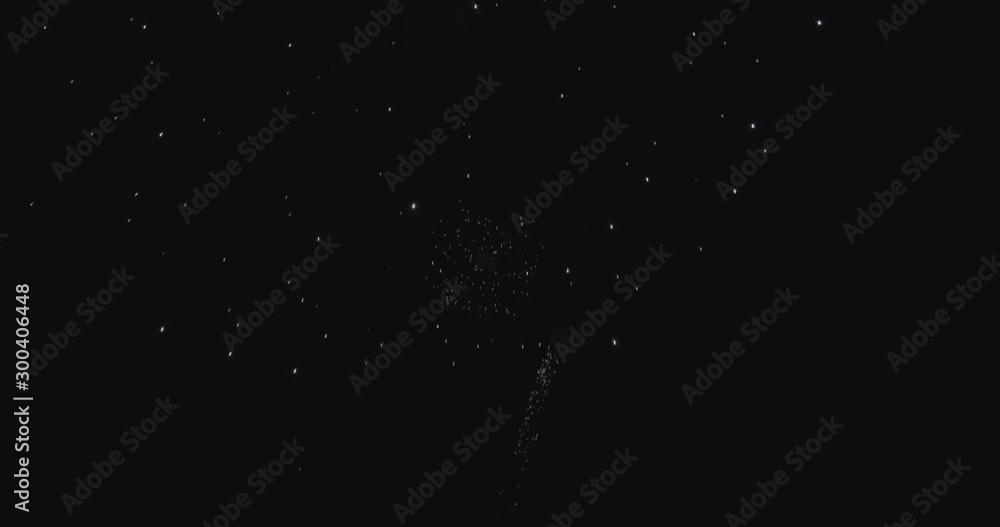 Low angle, igniting fireworks at night in Utah Low angle, igniting fireworks at night in Utah