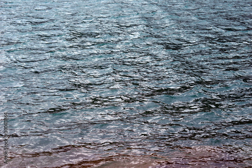 surface of clear water