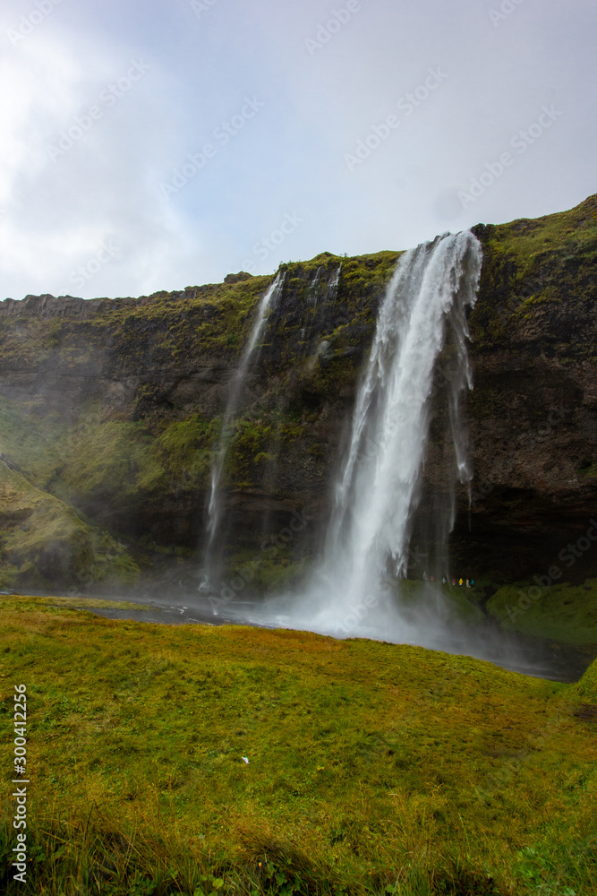 Iceland waterfall