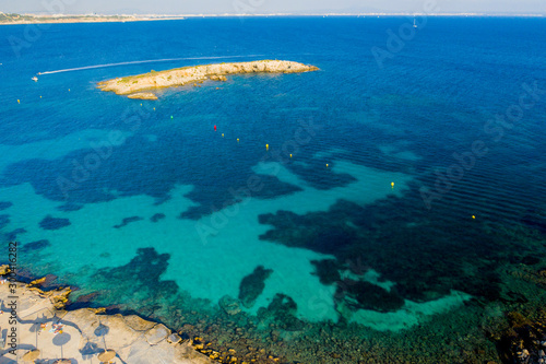 Fototapeta Naklejka Na Ścianę i Meble -  Islands off the coast of Majorca Spain
