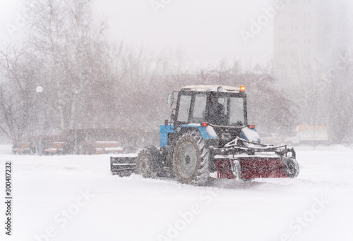 The automated snow removal © saikorn