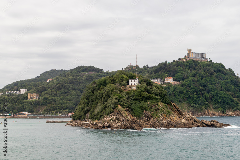 Isla de Santa Clara, San Sebastián, España Isla de Santa Clara, San Sebastián, España