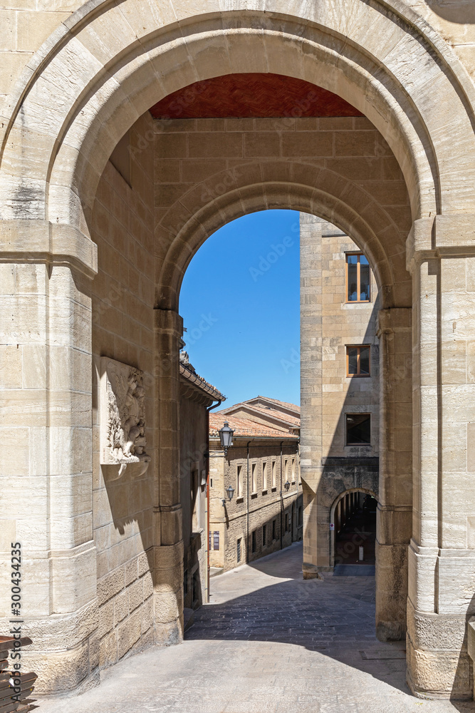 Arch Gate in San Marino