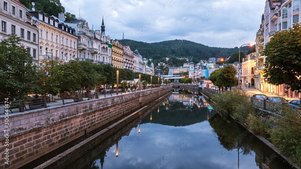 West Bohemian spa town of Karlovy Vary