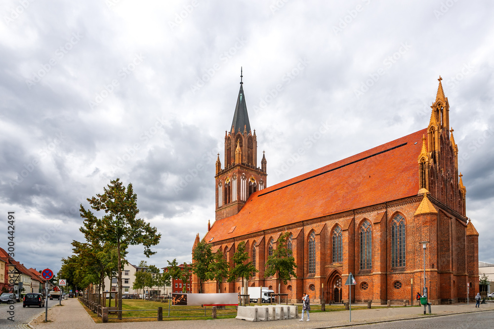 Konzertkirche, Neubrandenburg, Mecklenburg Vorpommern, Deutschland 