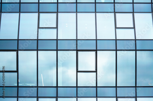 Wallpaper Mural Modern glassy office building with nice light reflection Torontodigital.ca