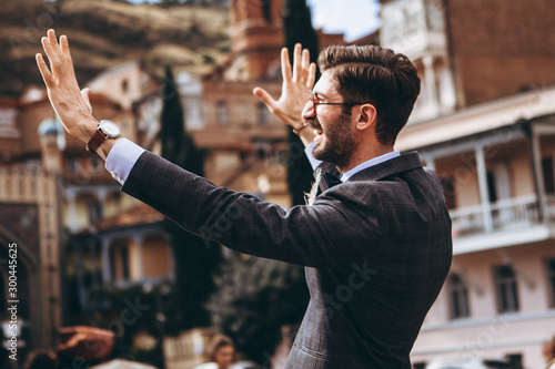 Bilde på lerret Georgian Hospitality and Tourism in Georgia: A stylish authentic guide shows and