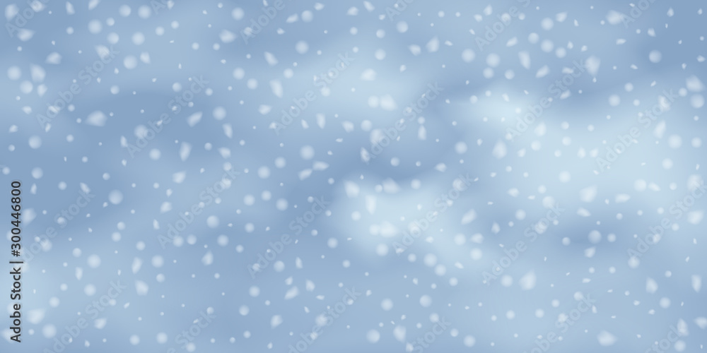 Snowflakes, snowfall. Snowflakes, snowfall.