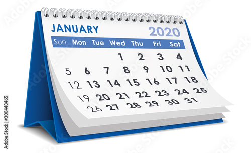 January 2020 Calendar