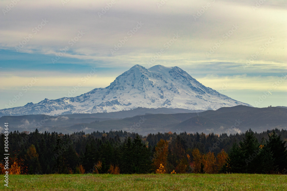 Fototapeta premium landscape with mountains