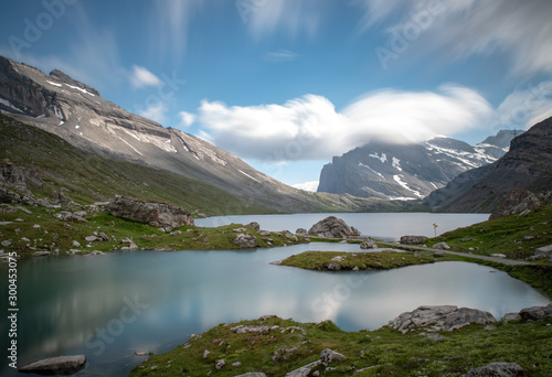 Daubensee im Kanton Wallis, Gmeinde Leukerbad/ Schweiz photo