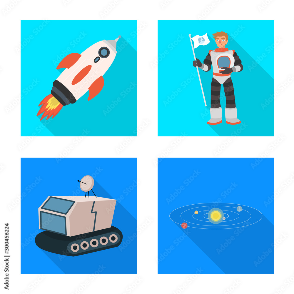 Isolated object of science and cosmic symbol. Collection of science and technology vector icon for stock. Isolated object of science and cosmic symbol. Collection of science and technology vector icon for stock.