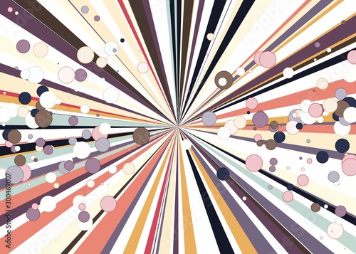 Colorful Lines Random Distribution Computational Generative Art background illustration