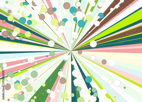 Colorful Lines Random Distribution Computational Generative Art background illustration