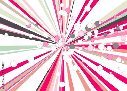 Colorful Lines Random Distribution Computational Generative Art background illustration