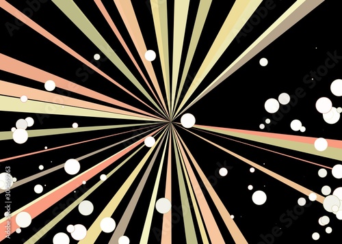 Colorful Lines Random Distribution Computational Generative Art background illustration