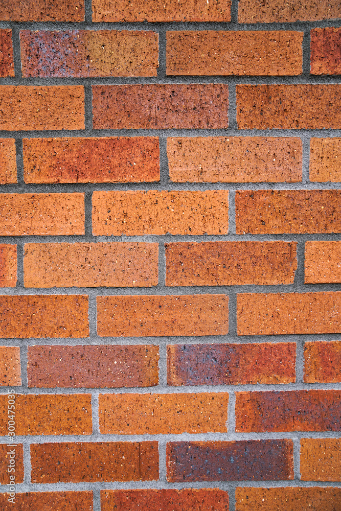 Fototapeta premium Red Brick Wall Background