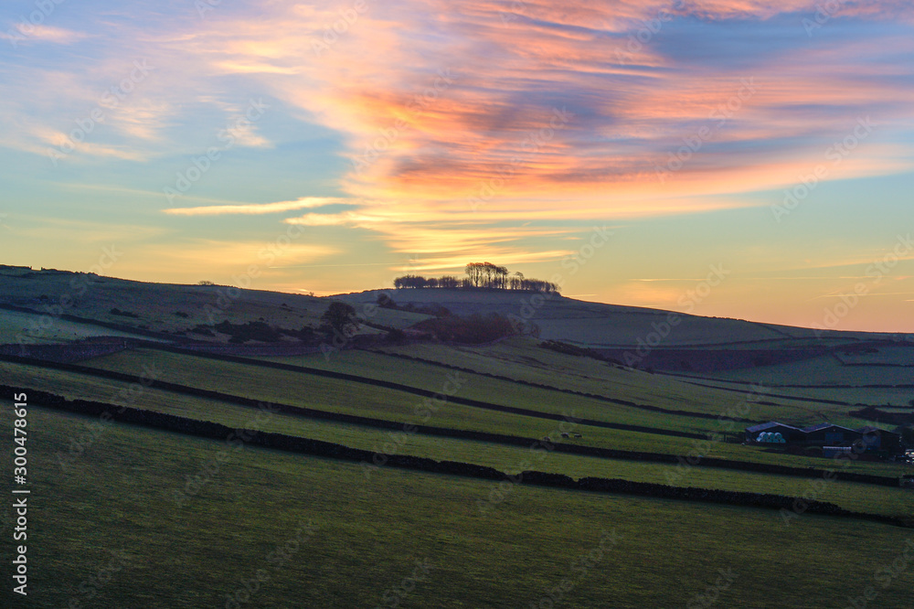 Minninglow sunrise Peak District Minninglow sunrise Peak District
