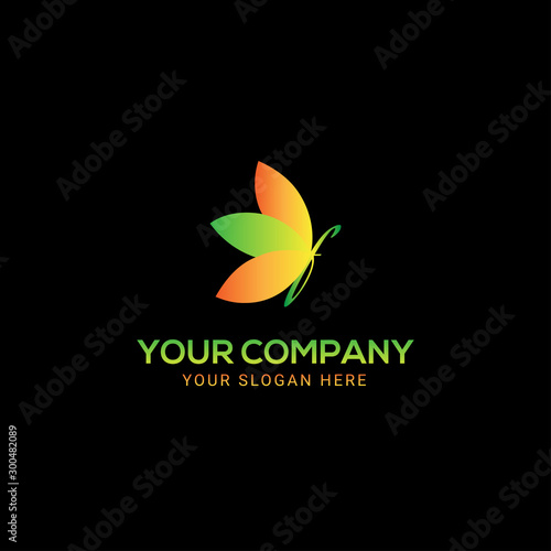 Free Download F, butterfly, f color full butterfly icon, color full butterfly logo design - GFXLoad