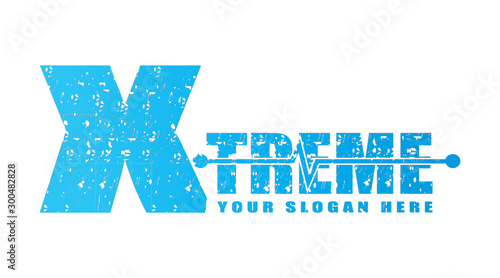 X-treme in text, xtreme logo