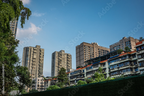 High residential buildings in Chengdu