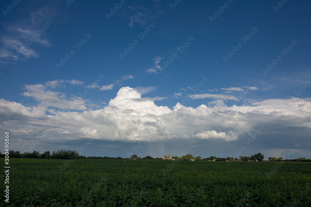 Prairie Storm Clouds Canada