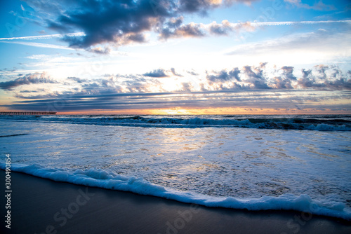 sunrise over the sea