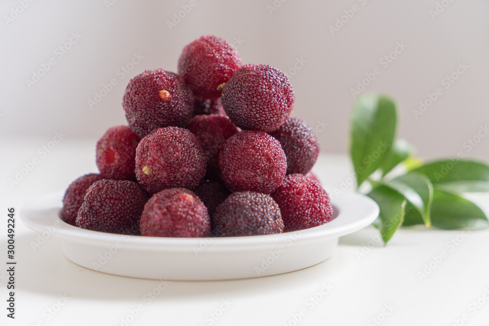 Sweet and sour red fruit bayberry Sweet and sour red fruit bayberry