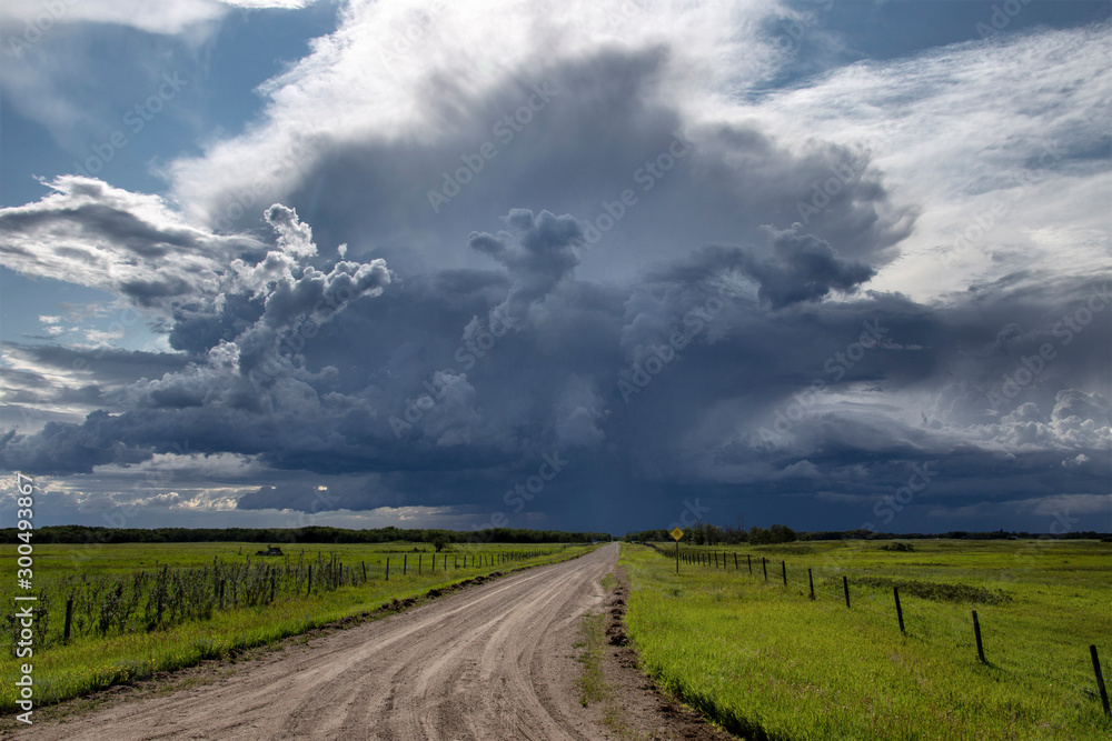 Prairie Storm Clouds Canada