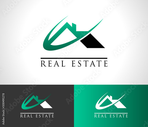 Real Estate House Roof Icon