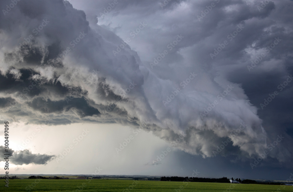 Prairie Storm Clouds Canada