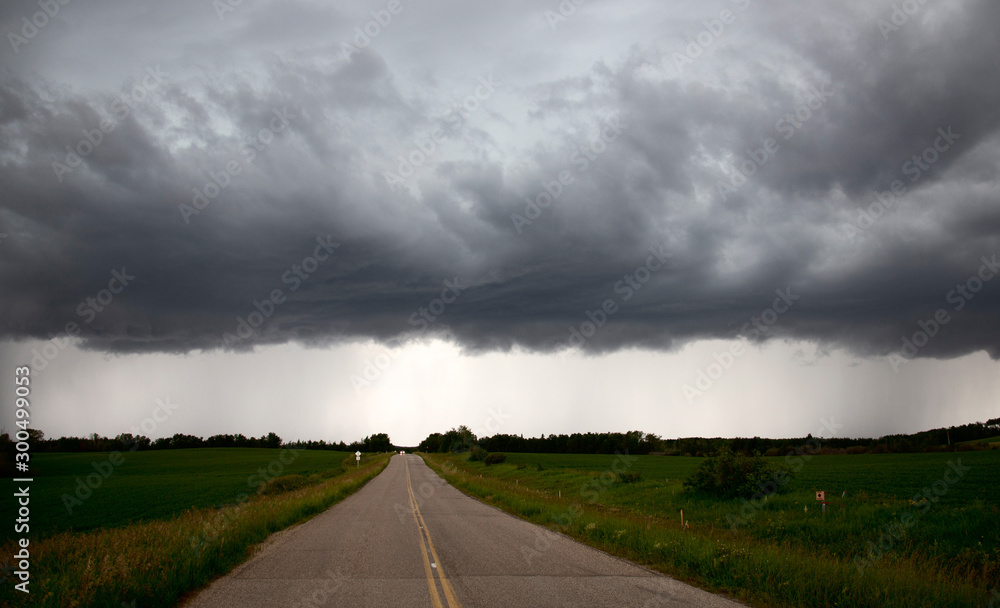 Prairie Storm Clouds Canada