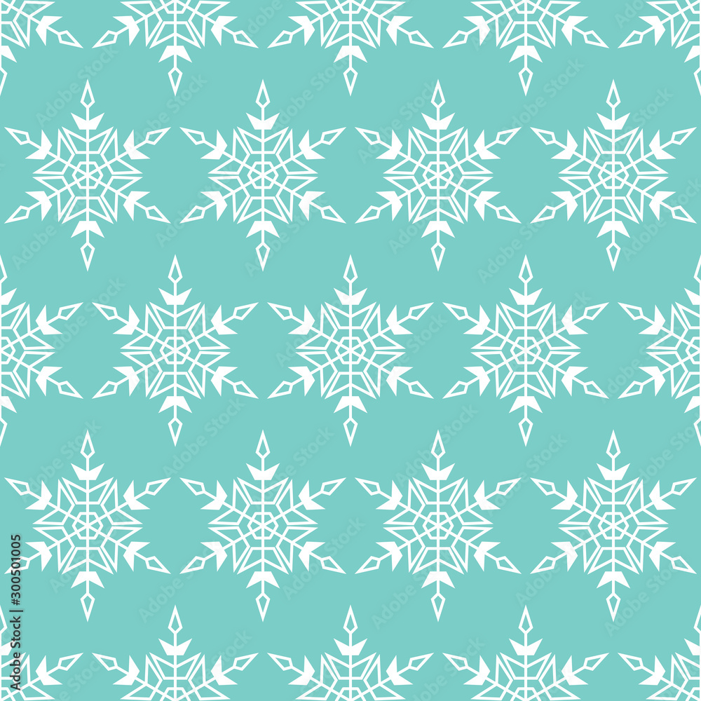 Christmas seamless pattern with snowflakes. Vector holiday texture. Christmas seamless pattern with snowflakes. Vector holiday texture.