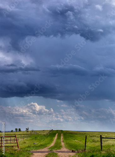 Prairie Storm Clouds Canada