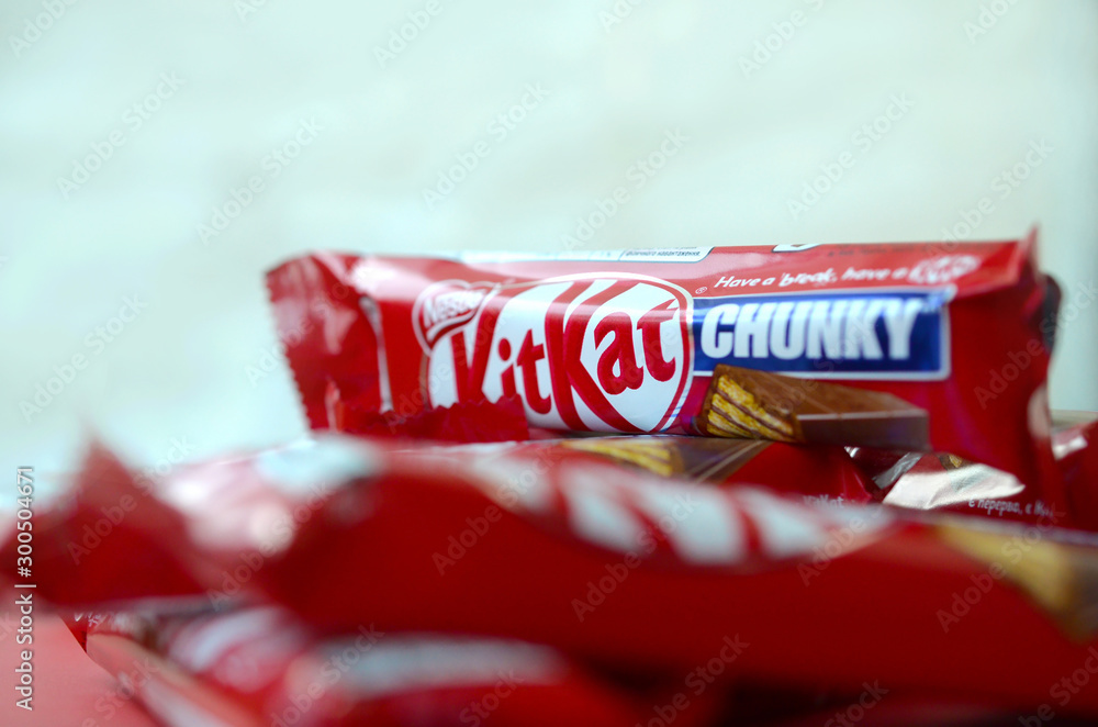 Kit Kat is a chocolate covered wafer bar created in 1911 by Rowntree's ...